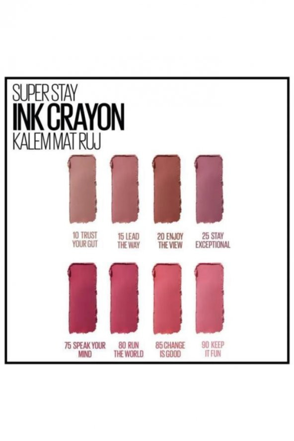 Maybelline New York Super Stay Ink Crayon 10 Trust Your Gut - 2