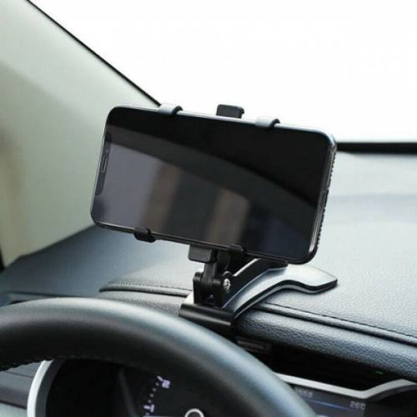Polham Torpido Uzeri Telefon Tutucu 360 Dönerli Araç İçi Telefon Tutucu Araç Tutucu - 5