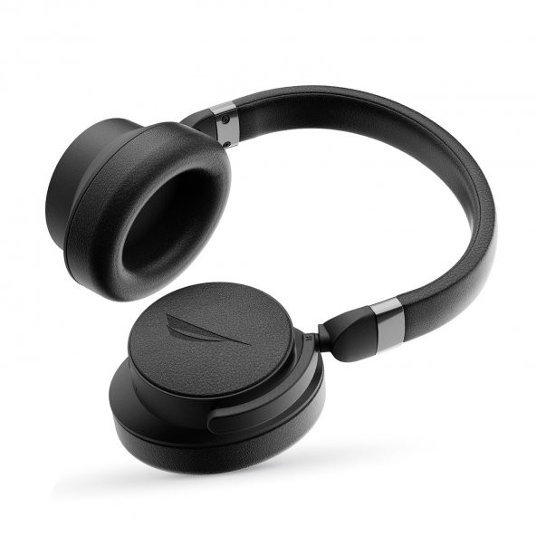 Nautica H400 Aktif Gürültü Önleyici Anc Kablosuz Bluetooth Kulaküstü Kulaklık Siyah - 2