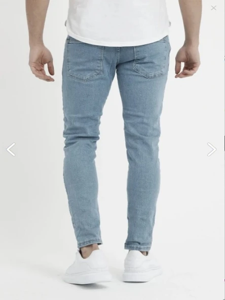 Hacker T 175-832 Erkek Denim Tom Slim Likralı Kot Pantolon - 4