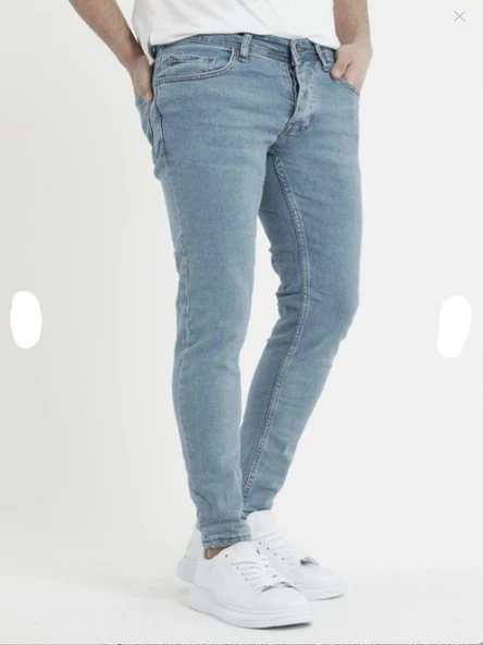 Hacker T 175-832 Erkek Denim Tom Slim Likralı Kot Pantolon - 2