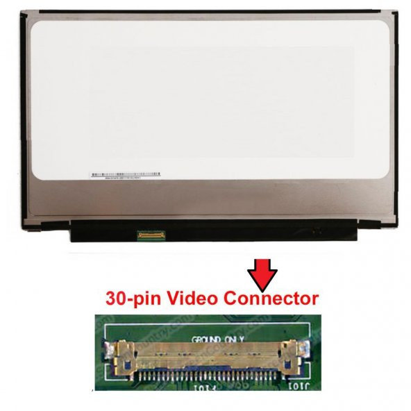Dell Inspiron 7370 Ekran 13.3 Slim 30 pin Lcd Ekran Ips - 1