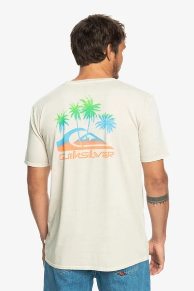 Quiksilver EQYZT07252 Pastımeparadise Erkek T-shirt - Resim 3