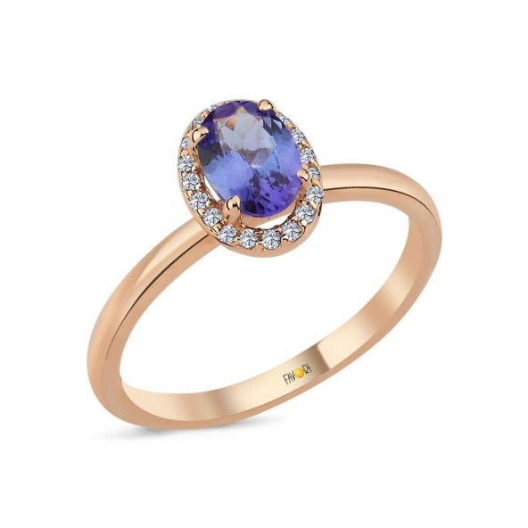 Pırlanta Renkli Yüzük