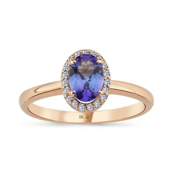 Pırlanta Renkli Yüzük - 2