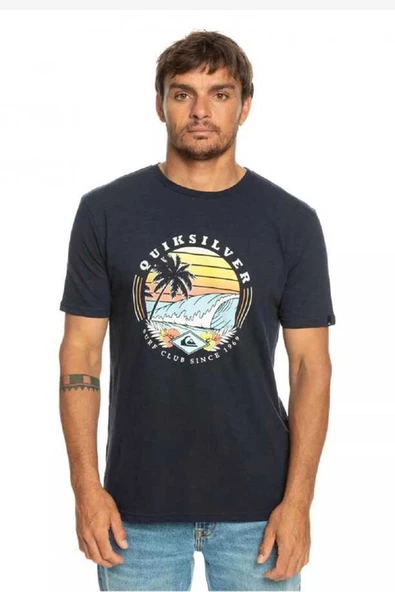 Quiksilver EQYZT07282 Qssurfclubıı M Tees Erkek Tshirt