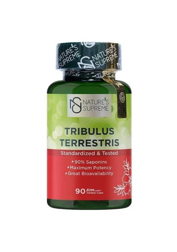 Natures Supreme Tribulus Terrestris 90 Kapsül Aromasiz