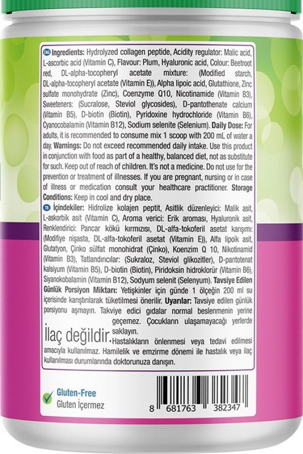 Natures Supreme Beauty Collagen Powder 360 gr - 2