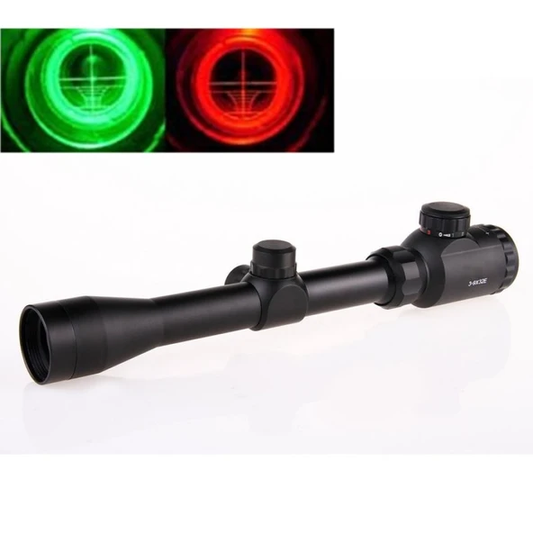 Spike 3-9x32EG Zoomlu Işıklı Keskin Nişancı Dürbünü