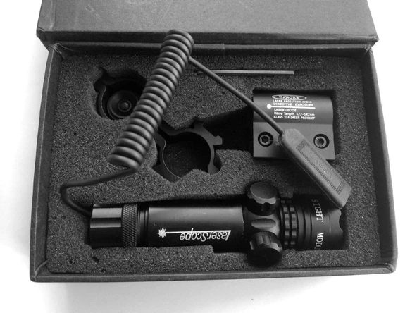 Spike Taktikal Kırmızı Renkli İşaretleyici Güçlü Lazer - Resim 4