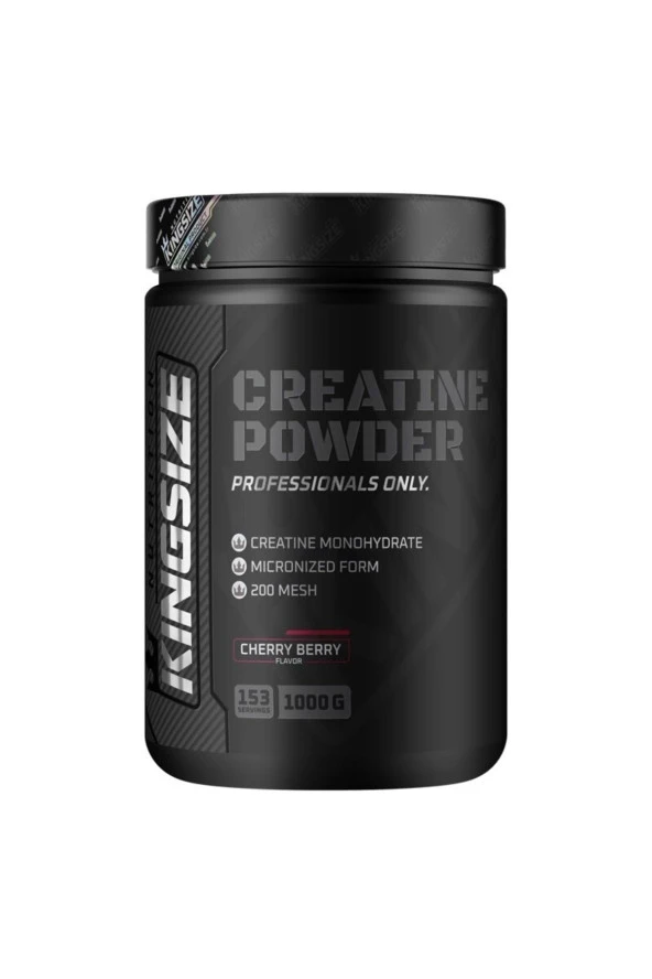 Kingsize Nutrition Creatine Powder 1000 Gr