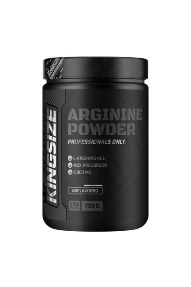 Kingsize Nutrition Arginine Powder 750 Gr
