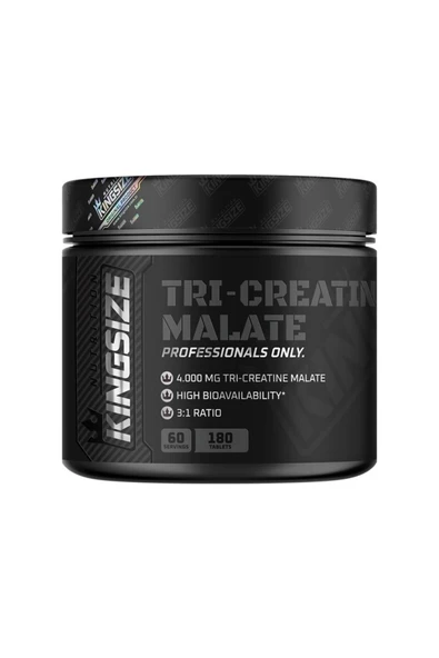 Kingsize Nutrition Tri-creatine Malate 180 Tablet