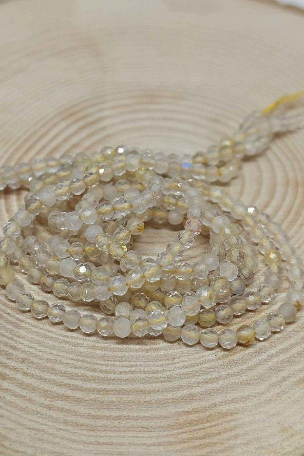 Gold Beril Taşı Dizi 2,5mm