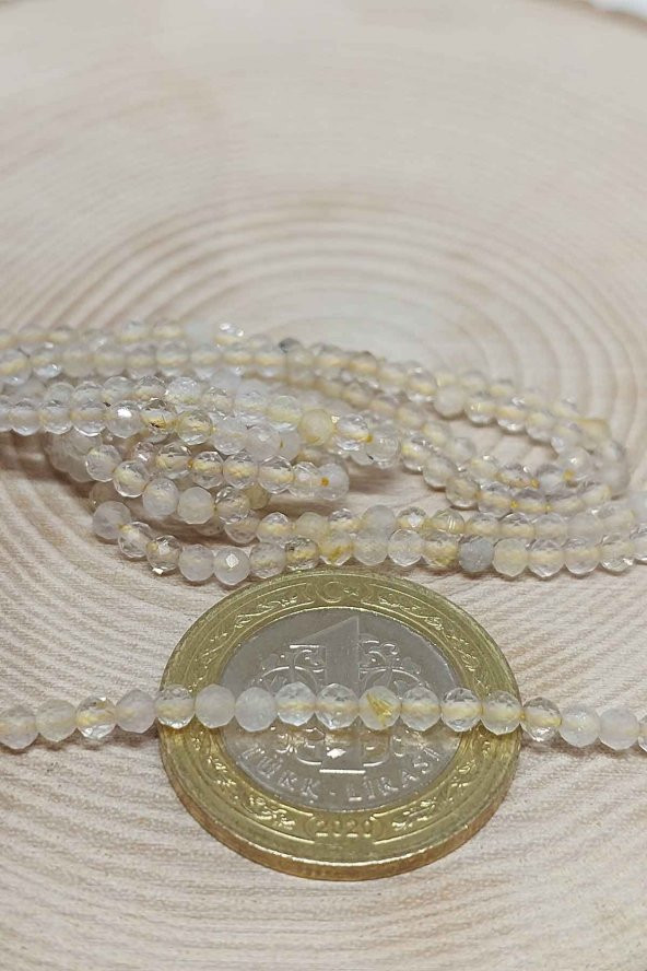 Gold Beril Taşı Dizi 2,5mm - Resim 3