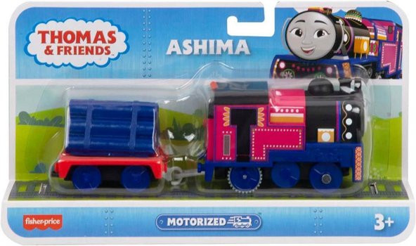 Thomas Friends Motorlu Büyük Tekli Trenler ASHIMA - Hfx92-hmc22 - 5