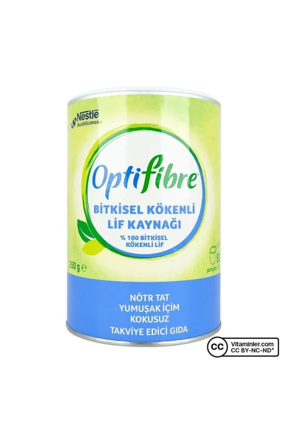 Nestle Optifibre Bitkisel Kökenli Lif Kaynağı 250 Gr