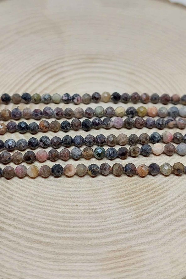 Rodonit Taşı Dizi 3mm - Resim 2