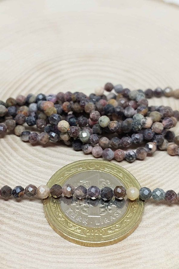 Rodonit Taşı Dizi 3mm - Resim 3