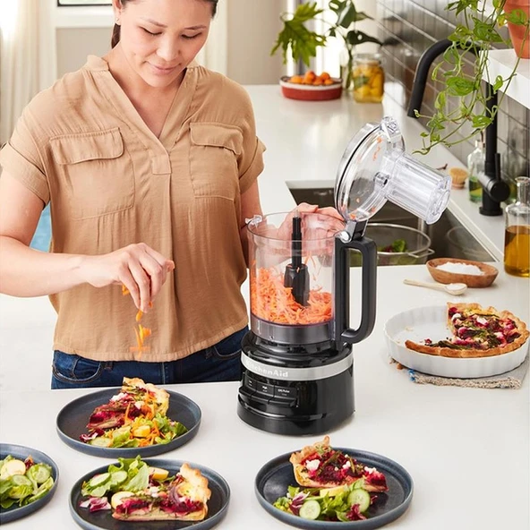 KitchenAid 5KFP0921EOB 2,1 Litre Mutfak Robotu - Onyx Black - 4