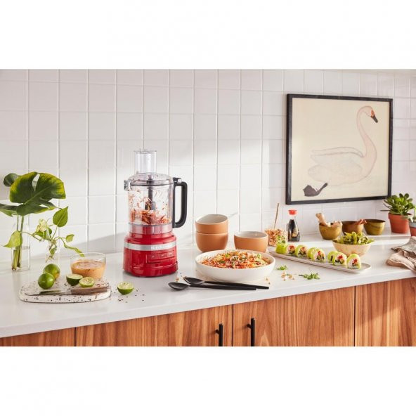 KitchenAid 5KFP0921EER 2,1 Litre Mutfak Robotu - Empire Red - 7