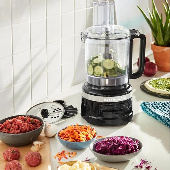 KitchenAid 5KFP0921EOB 2,1 Litre Mutfak Robotu - Onyx Black - 5