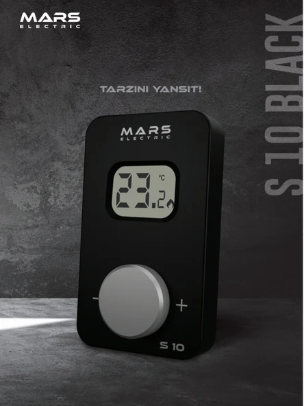 MARS S10 KABLOSUZ ODA TERMOSTATI BEYAZ - 5