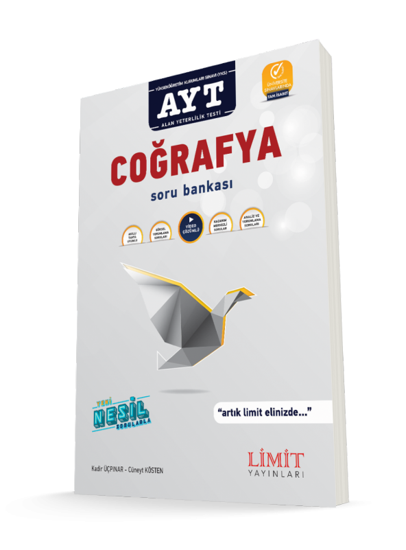 AYT Coğrafya Soru Bankası Limit Yayınları
