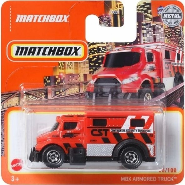 Matchbox Tekli Arabalar MBX Armored Truck HFT06