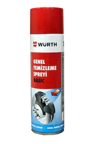 WÜRTH GENEL TEMİZLEME SPREYİ BASIC 500 ML