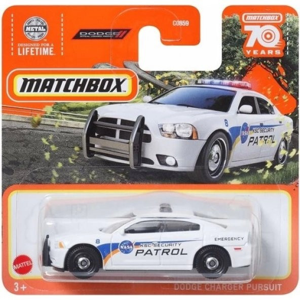 Matchbox Tekli Arabalar Dodge Charger Pursuit HFT07