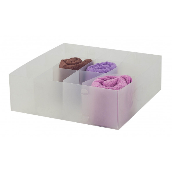 PP-4059 ÇEKMECE İÇİ DÜZENLEYİCİ 12 BÖLMELİ PVC 30X30X10CM