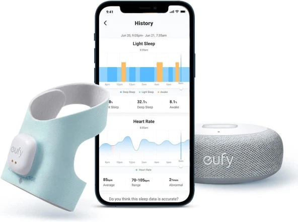 eufy Baby S320 Akıllı Çorap, Akıllı Bebek Monitörü