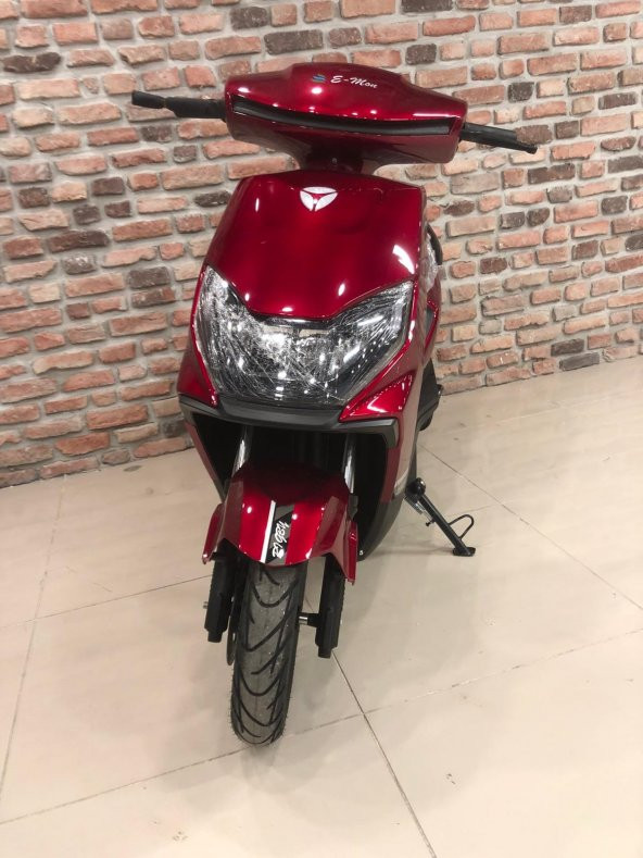 E-mon Mondial Rıgby Elektrikli Motosiklet Kırmızı