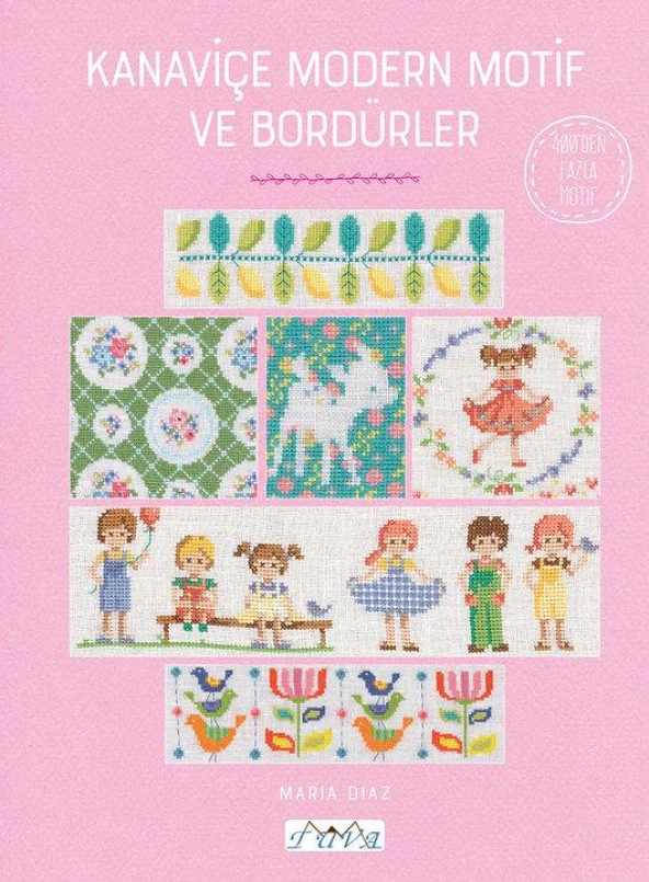 Tuva Kanaviçe Modern Motif ve Bordürler