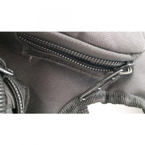 On Off Moto Honda Bel-Bacak 3 Cepli Motosiklet Çantası - 4