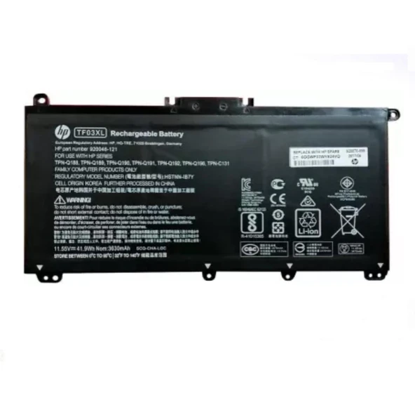 Hp Pavilion 15-CC004NI Batarya Pil Orijinal ürün görseli