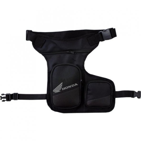 Oilmarkt Motosiklet Bel Bacak Çantası Honda Baskılı - Resim 4