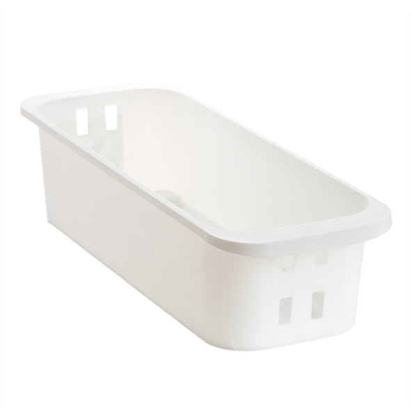 Porsima ORG-27 Çok Amaçlı Tekerlekli Organizer Banyo Mutfak Kiler Foksiyonel Düzenleyici Beyaz - 2