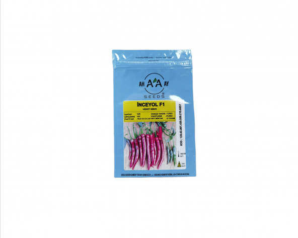 A A SEEDS İNCEYOL F1 HİBRİT ŞİLİ BİBER TOHUMU (25 TOHUM)