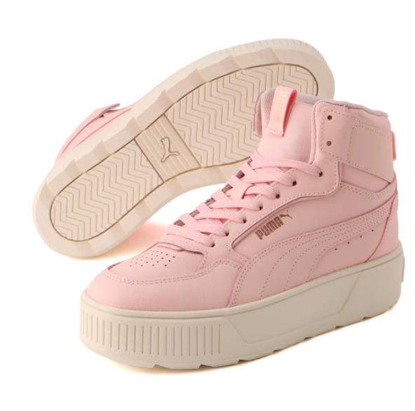 PUMA KARMEN REBELLE MİD PEMBE KADIN SNEAKER 38721306 B-07 - Resim 3