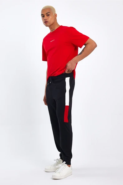 Süperlife Erkek Garnili Regular Fit İnce Eşofman Altı SPR23EA351 - 7