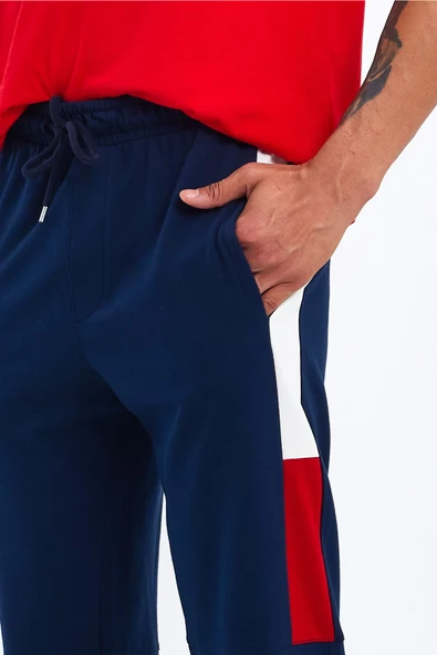 Süperlife Erkek Garnili Regular Fit İnce Eşofman Altı SPR23EA351 - 5