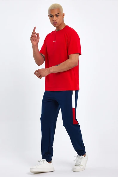 Süperlife Erkek Garnili Regular Fit İnce Eşofman Altı SPR23EA351 - 6