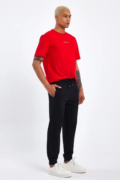 Süperlife Erkek Garnili Regular Fit İnce Eşofman Altı SPR23EA351 - 3