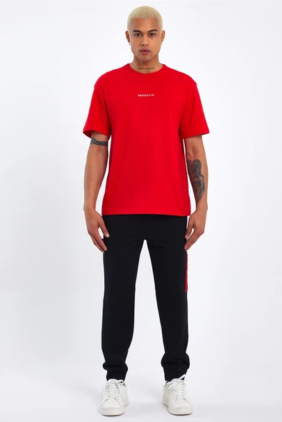 Süperlife Erkek Garnili Regular Fit İnce Eşofman Altı SPR23EA351 - 5