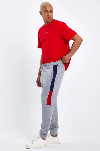 Süperlife Erkek Garnili Regular Fit İnce Eşofman Altı SPR23EA351 - 8