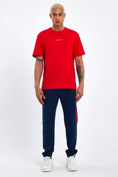 Süperlife Erkek Garnili Regular Fit İnce Eşofman Altı SPR23EA351 - 2