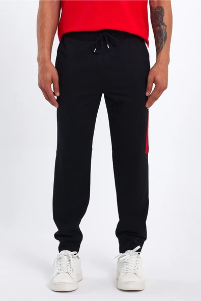 Süperlife Erkek Garnili Regular Fit İnce Eşofman Altı SPR23EA351 - 4