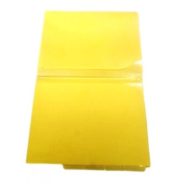 Smato A4 10 Bölmeli Seperatörlü Dosya Sarı - 2